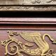 Console and mirror set in Empire style.
