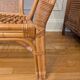 Rattan bench