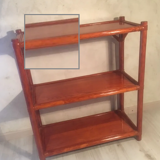 Lot of 2 rattan floorers by maugrion for roche bobois 1970/1980