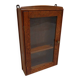 Vintage hanging display cabinet