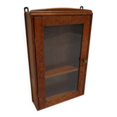 Cabinet d'affichage suspendu vintage