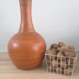 Terracotta vase