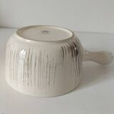 Vintage earthenware fondue pot – Zell am Harmersbach (Germany)