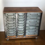 Metal and wood loom furniture