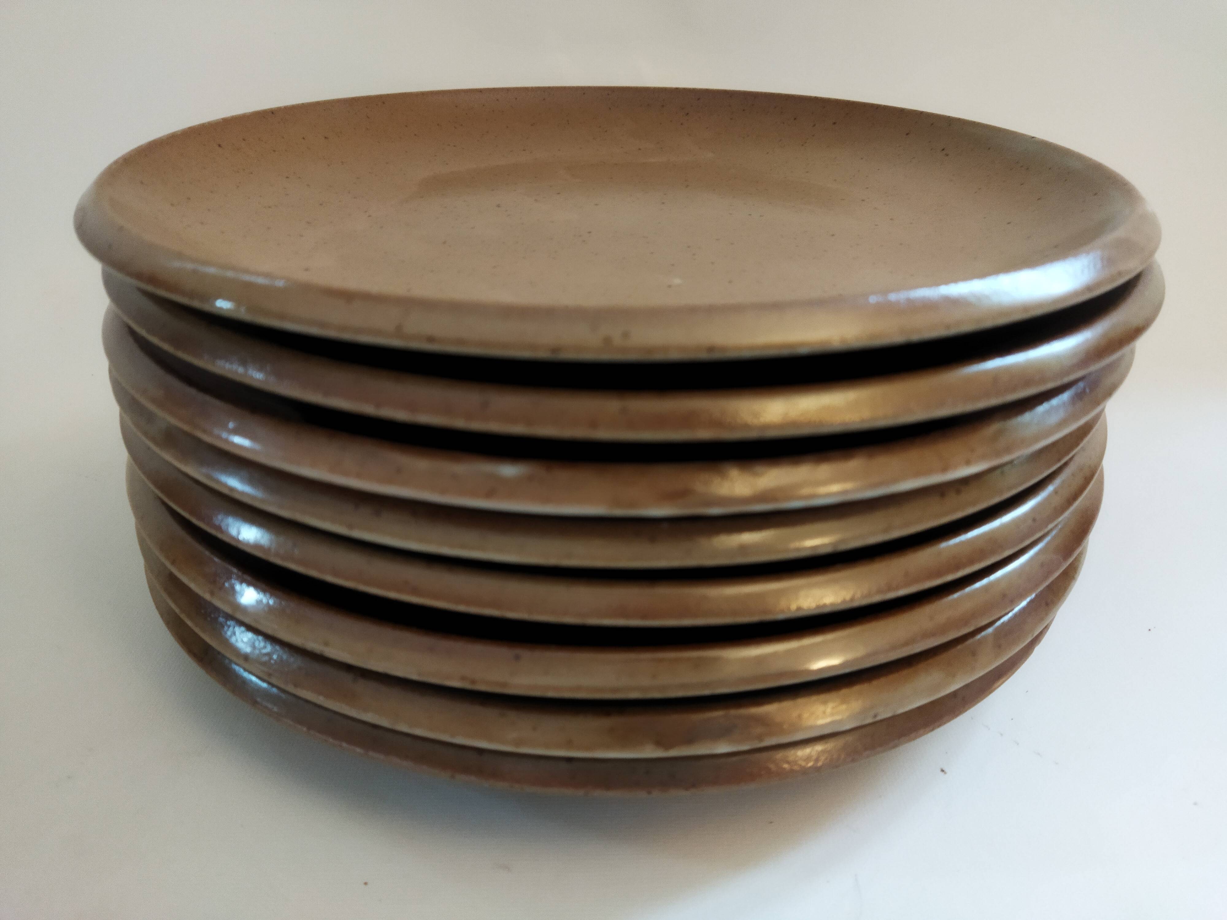 8 flat plates in Brenne sandstone