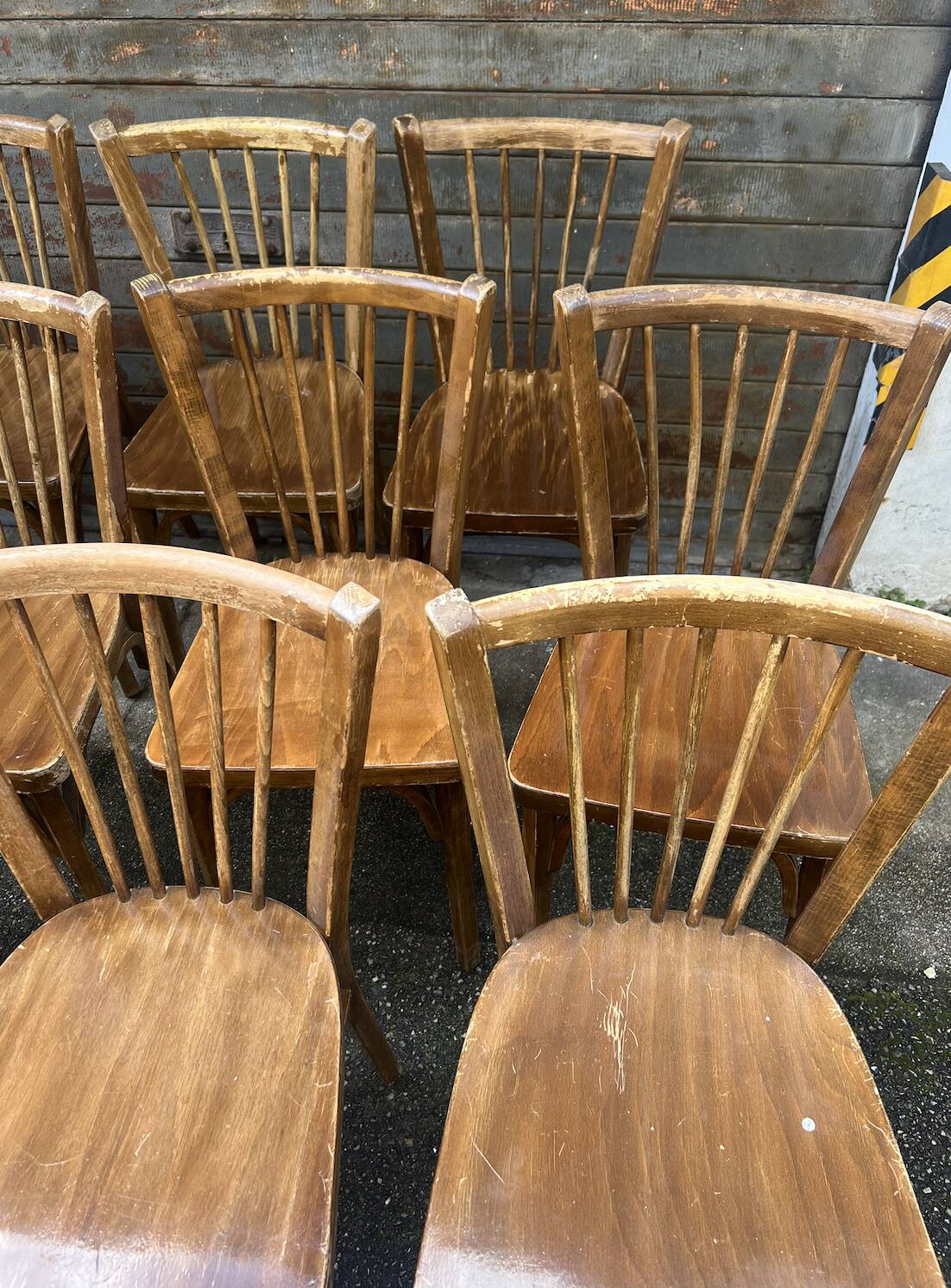 19 Baumann bistro chairs 83 (barn find)