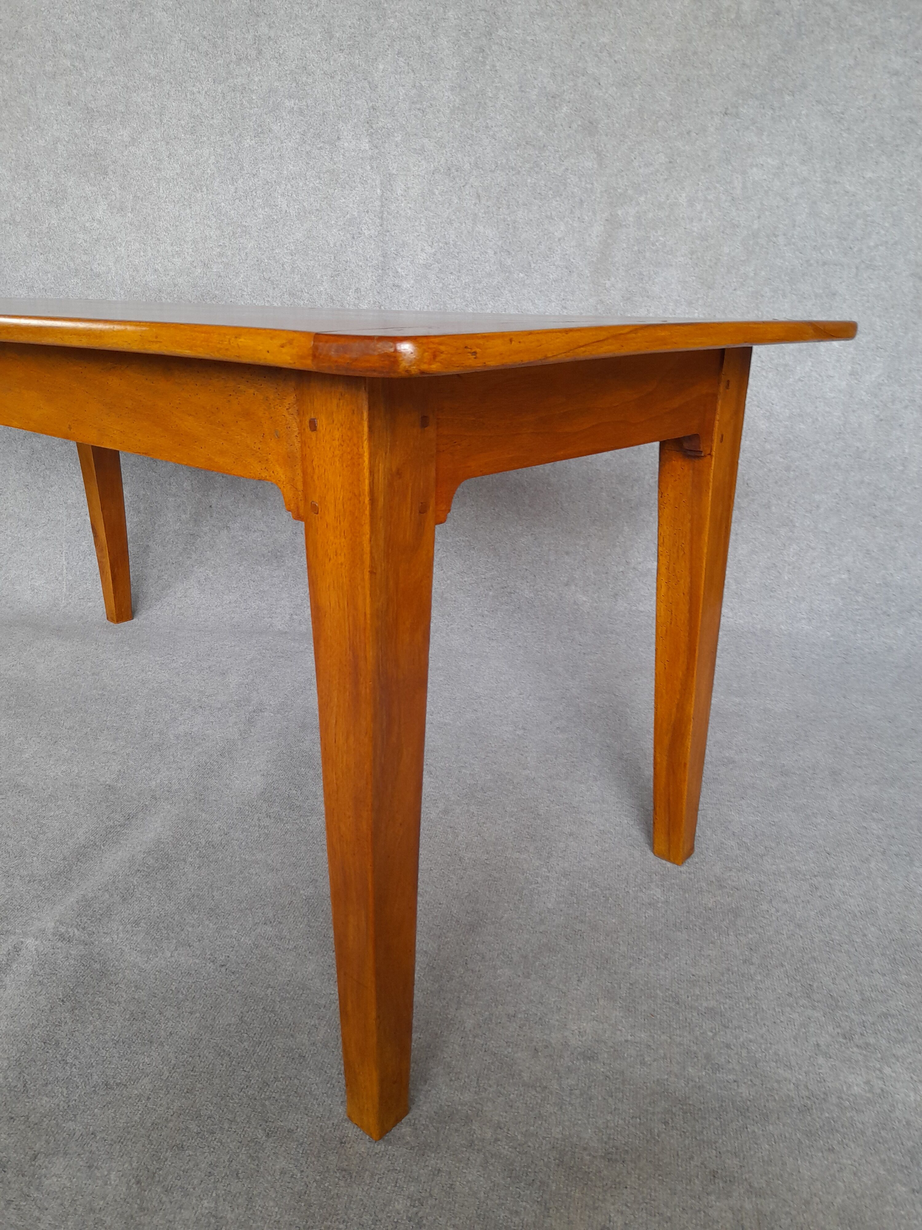 Old walnut farmhouse table