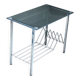 Side table / end table for storing vintage vinyl records – 1970s