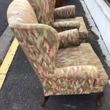 Ancien paire de fauteuil parker knoll en tissu