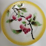 Set of 2 plates in slurry fruit Moulin des Loups Orchies