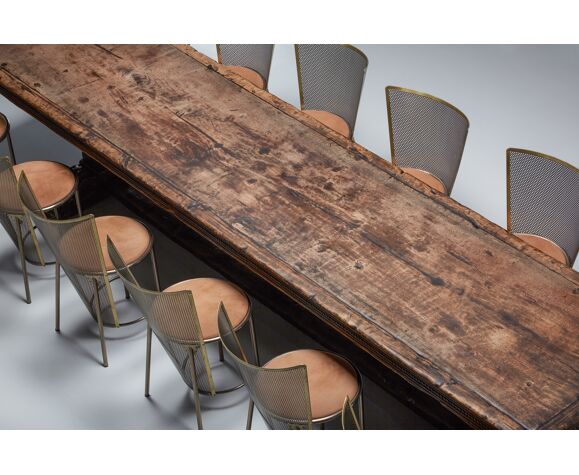 Extra Large French Antique Dining Table 1950 S Selency Extra Large French Antique Dining Table, Best Reclaimed Wood Dining Tables In Ecuador
