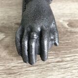 Vintage hand door knocker