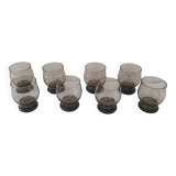 Set of 8 50's glasses