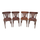 Lot de 4 chaises bistrot