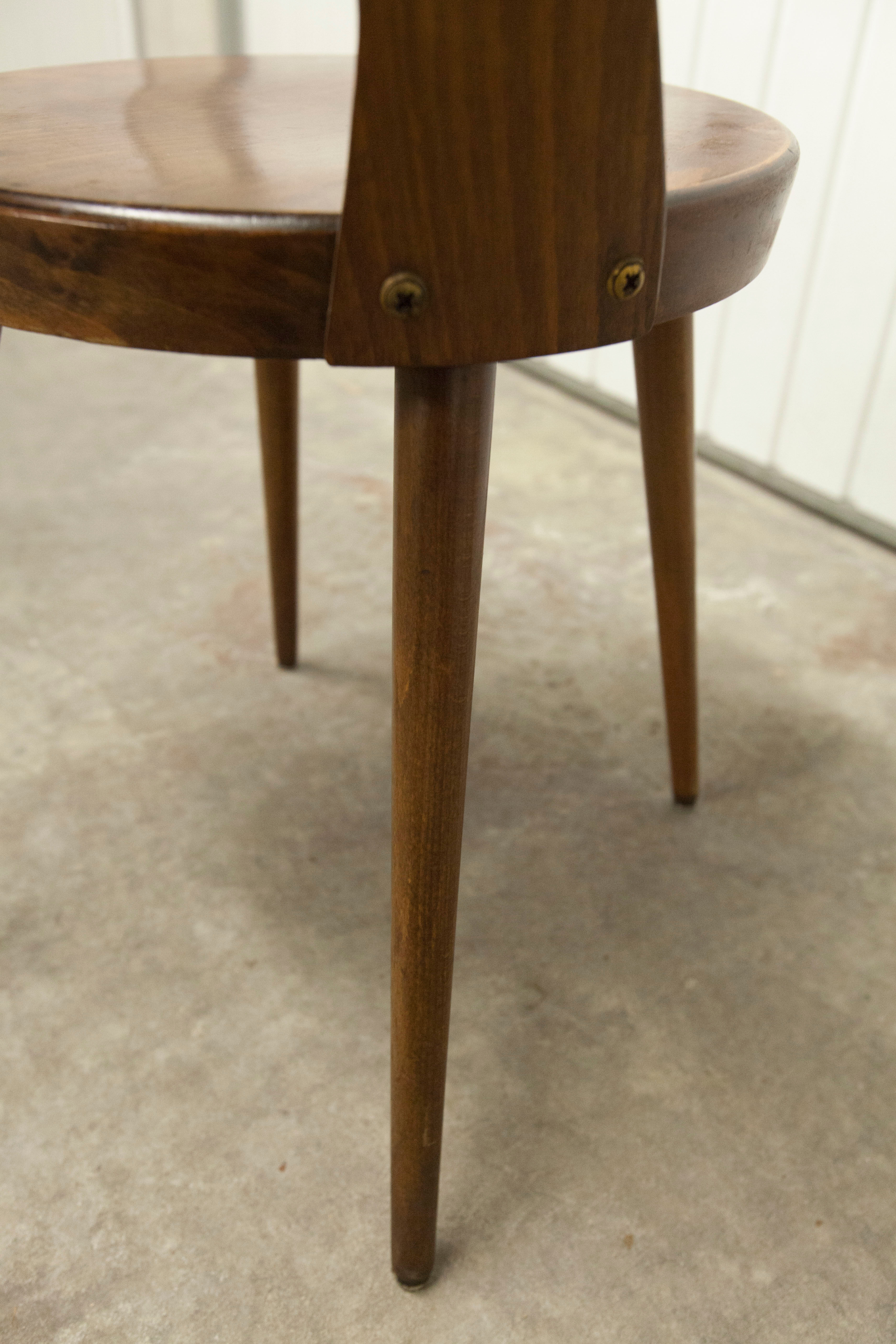Chaise bistrot Baumann Montdor 1960