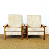 Pair of vintage 1960s armchairs