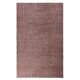 Hand-knotted Vintage Turkish Red Wool Area Rug with Floral Design for Home and Office Decor