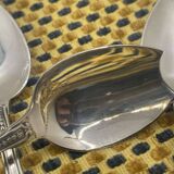Set of 6 BOULENGER silver-plated melon spoons