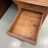 1950s walnut counter or desk