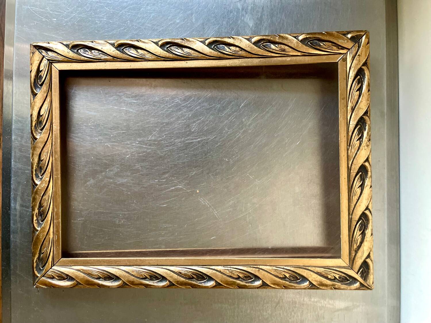Cadre en bois art nouveau