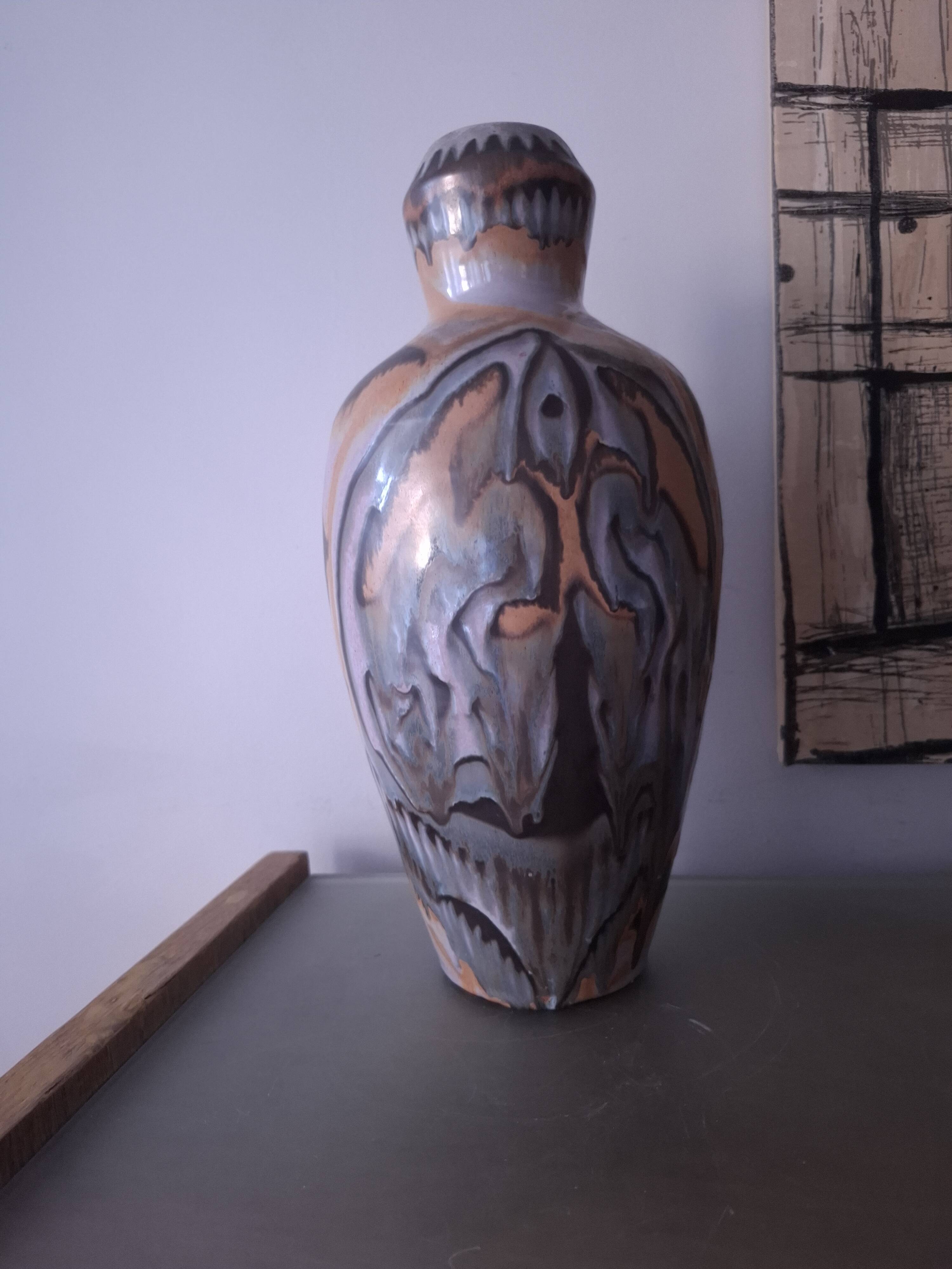 50's ceramic vase
