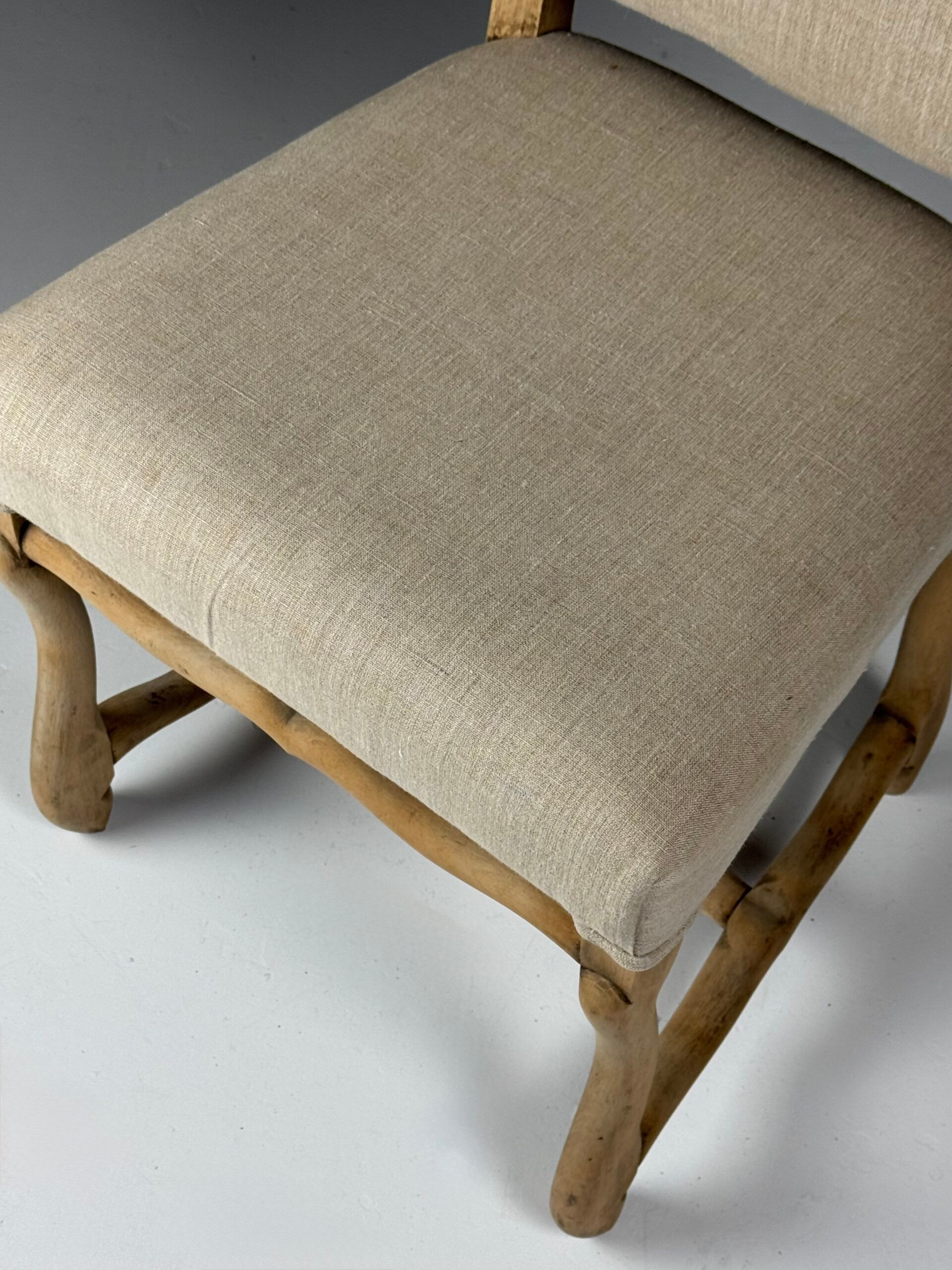 Set of 4 Os de Mouton dining chairs
