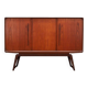 Buffet haut en teck, design danois, années 1960