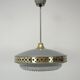 Space Age Metal Pendant by LUDIB Bratislava, Czechoslovakia, 1960's