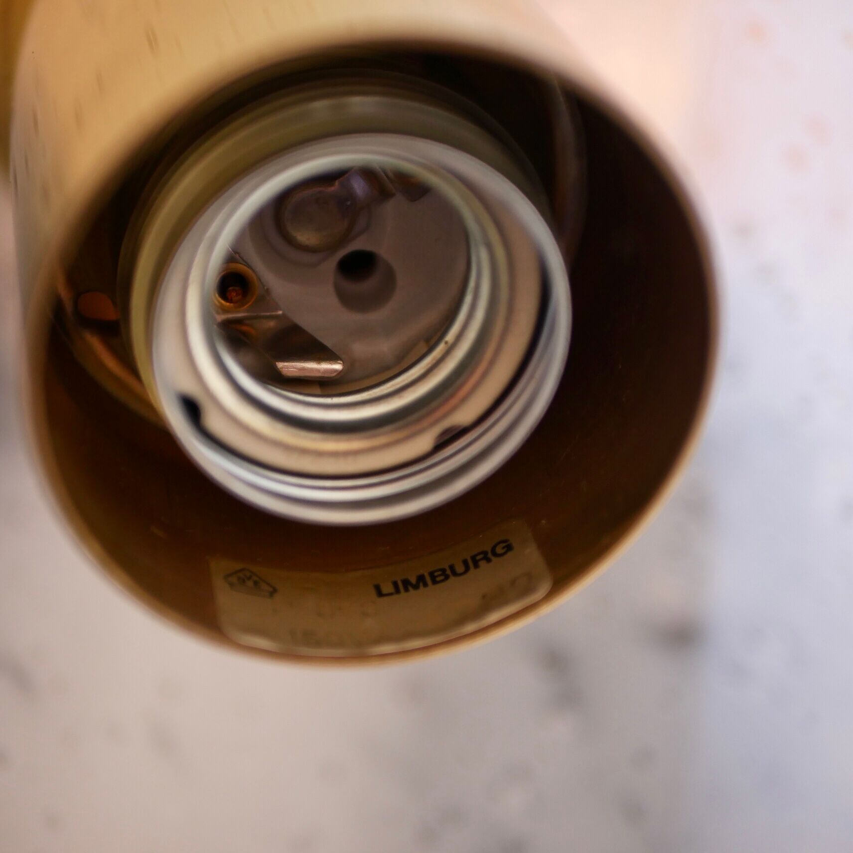 Hanging lamp bell in Murano glass