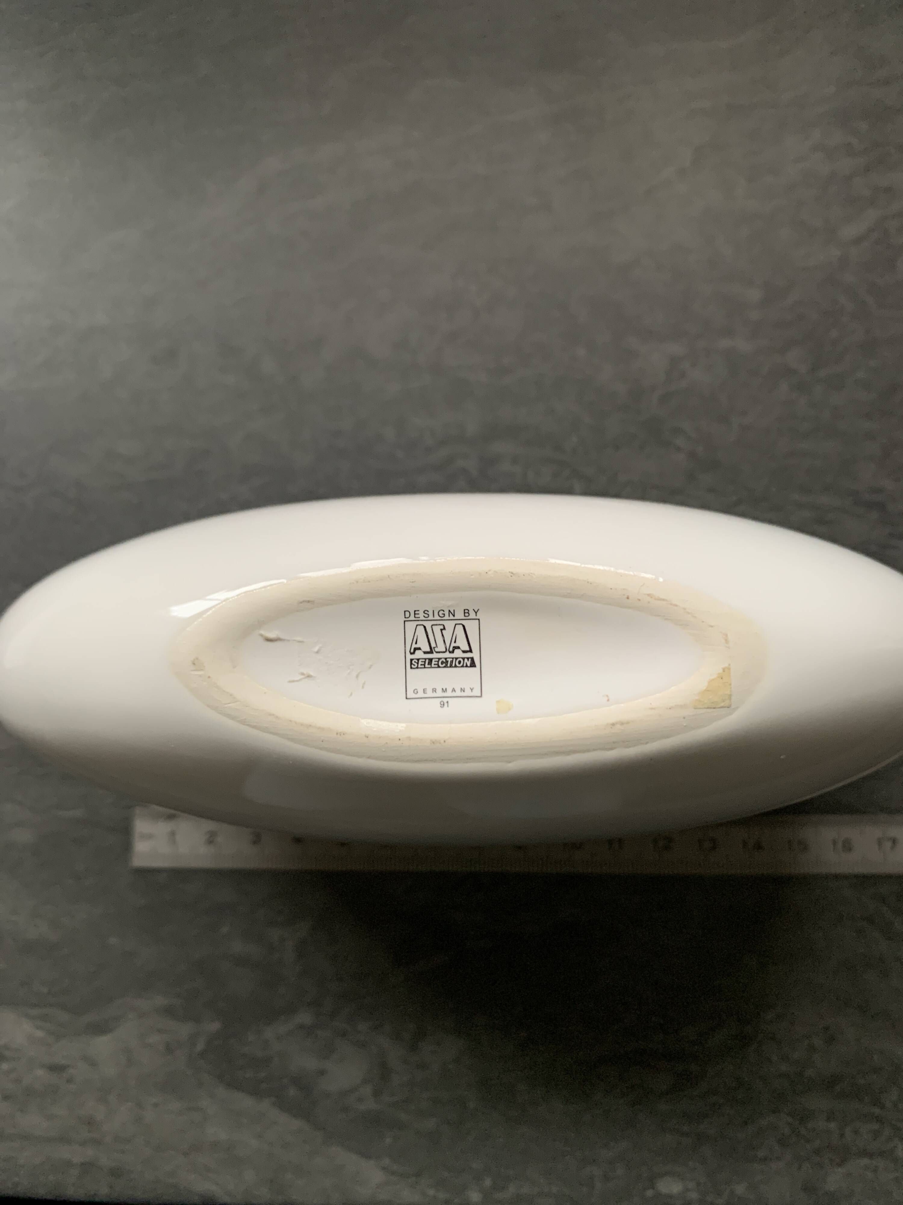 Small white porcelain vase