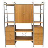 Vintage Ikea Niklas wall unit, Rutger Andersson modular wall bookcase
