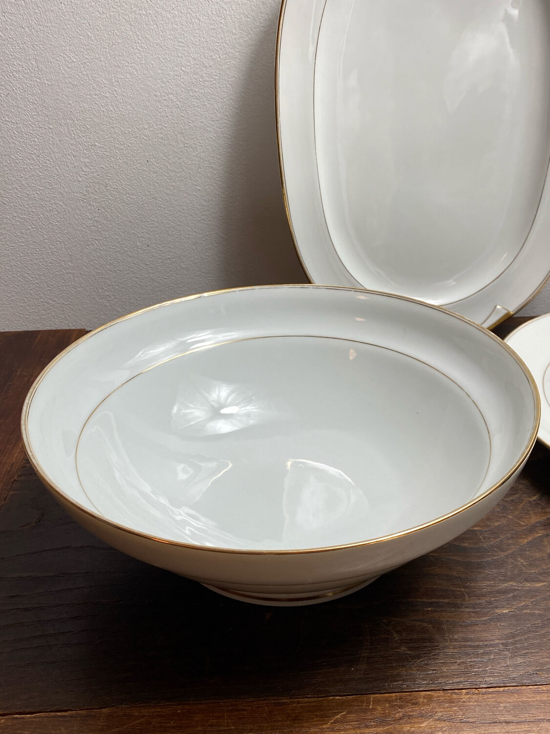 Georges Boyer Limoges porcelain serving dishes