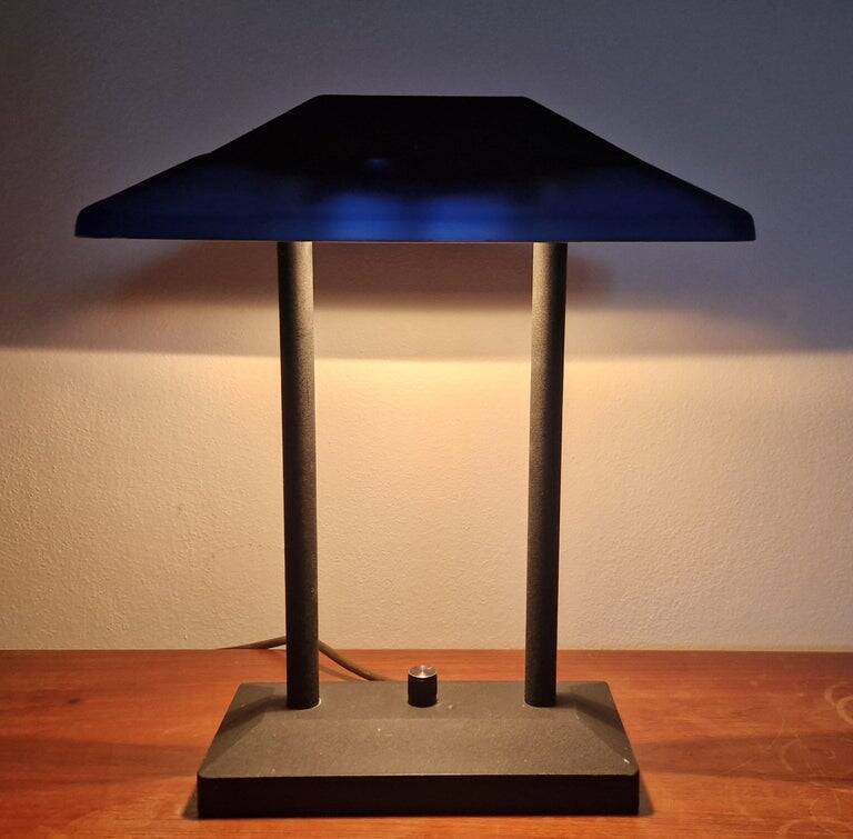 Rare Large Midcentury Table Lamp Robert Sonneman, USA, 1980s