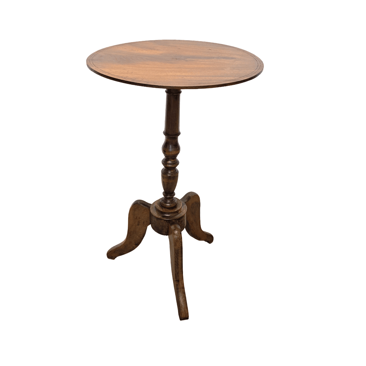 Antique French Plant Table On Tripod, 2nd half 1800s