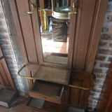 Vestiaire porte manteau ancien en chêne massif