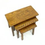 Oak Nesting Tables.