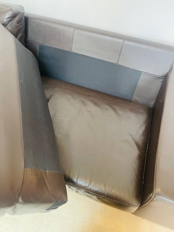 Canapé « Bahia » BoConcept cuir marron , 2016