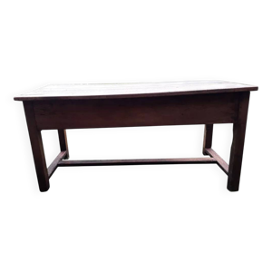 table de ferme en noyer - xixe