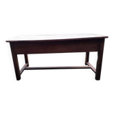 Table de ferme en noyer XIXe