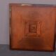 Square Deco 1930 rosewood side table