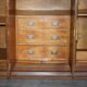 Art Deco walnut burr sideboard with drawers and bar.