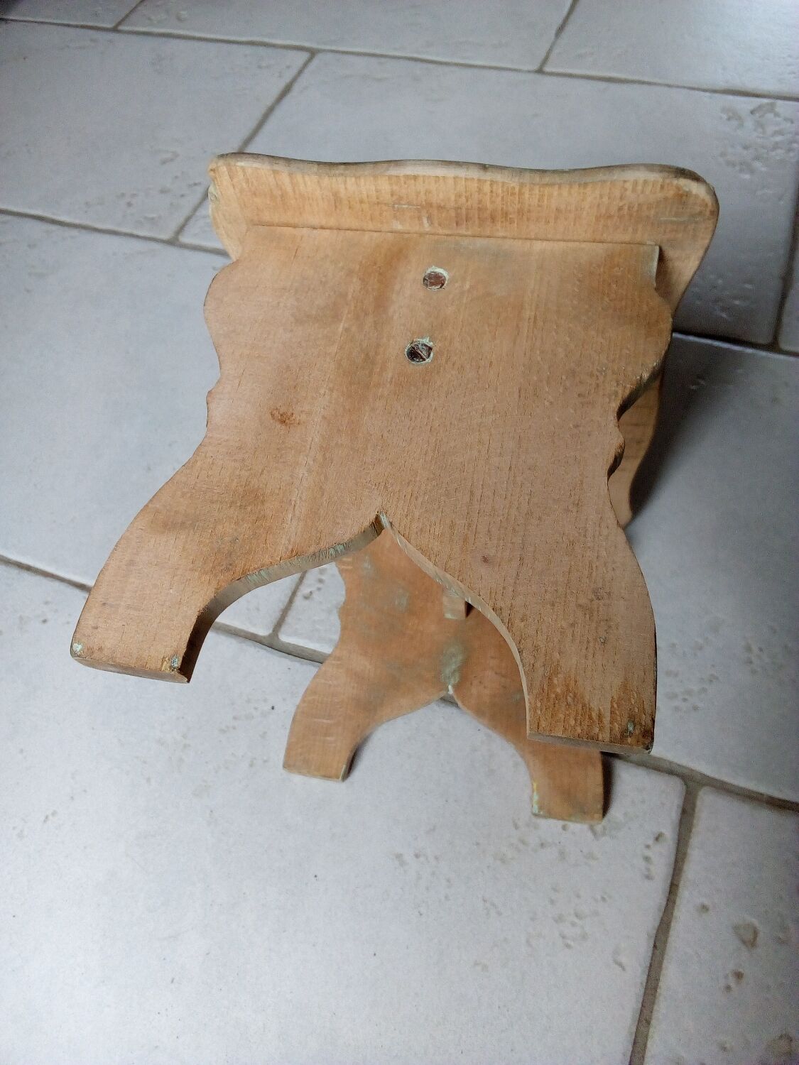 Wooden stool