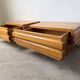 Paire de chevets en orme Maison Regain