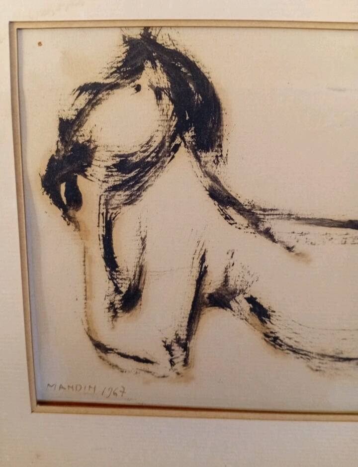 Richard Mandin - œuvre originale 1967