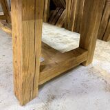 Solid oak table in Provençal style
