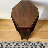 Art deco mahogany side table