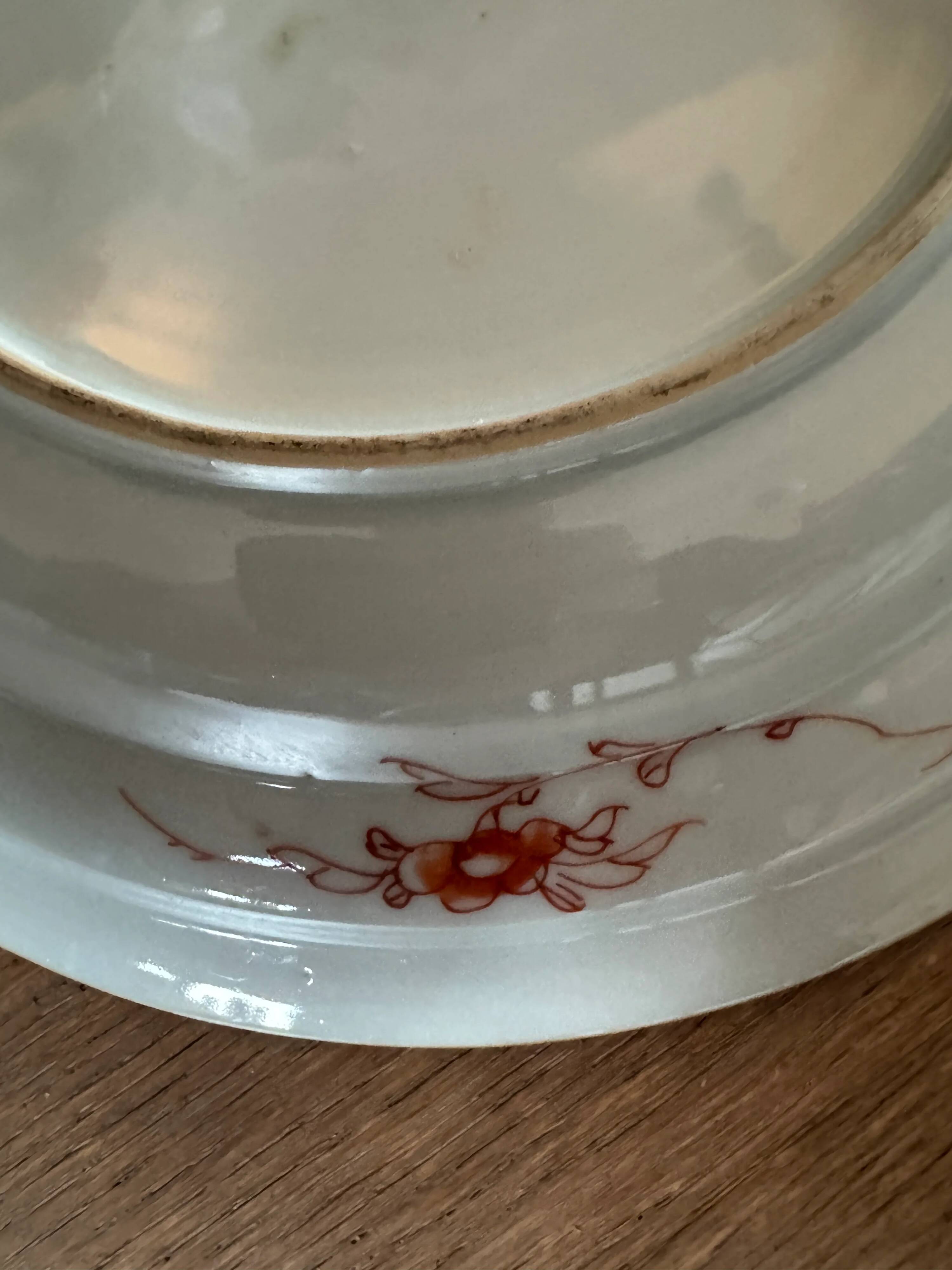 Chinese porcelain plate – Circa 1785