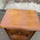 Louis XIV solid oak commode confiturier from the 20th century, 53x38cm.