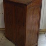 Antique trunk in solid wood
