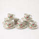 Vintage coffee service Pontesa in porcelain - Spain - 1970s